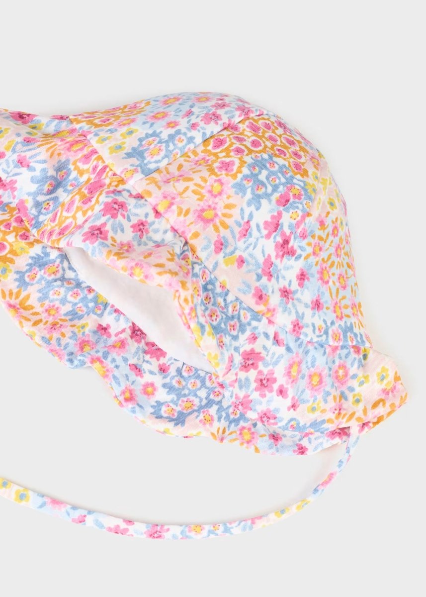 Cappello stampato cotone neonata Mayoral fantasia floreale Delia Mayoral Dalia