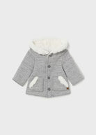 Cappotto dettagli pellicciotto neonati Mayoral Newborn - ErreGiModaBimbo