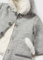 Cappotto dettagli pellicciotto neonati Mayoral Newborn - ErreGiModaBimbo