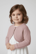 Cardigan bolerino basico tricot neonata Mayoral rosato Mayoral Rosato