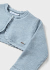 Cardigan coprispalle tricot neonata Mayoral azzurro - ErreGiModaBimbo
