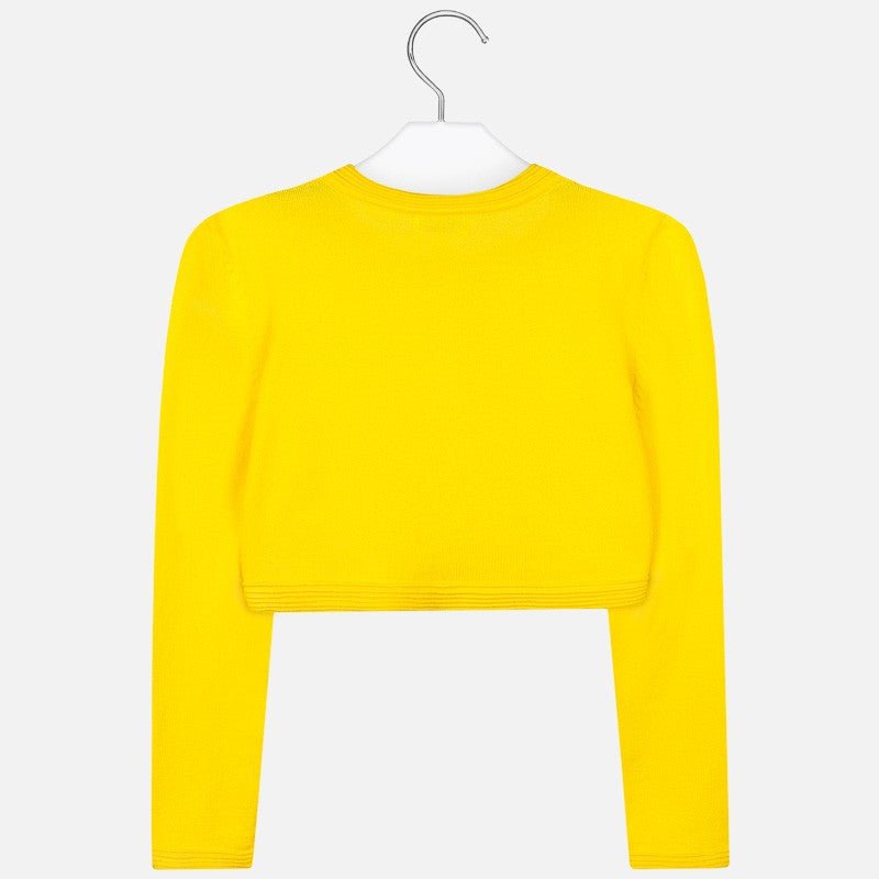 Cardigan giallo bambina Mayoral - ErreGiModaBimbo