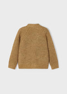 Cardigan in maglia bottoni bambino Mayoral Castagna - ErreGiModaBimbo