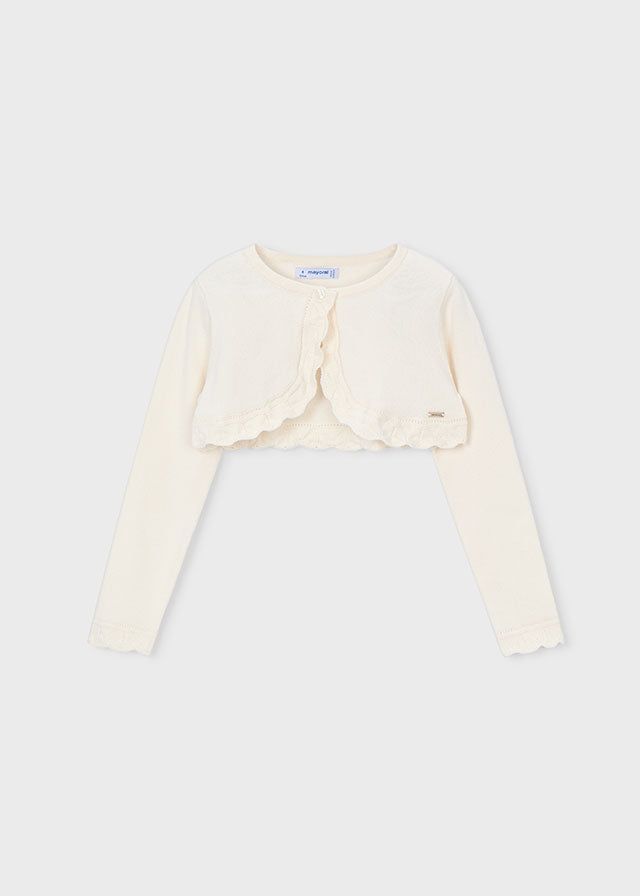 Cardigan tricot bambina Mayoral - Panna Mayoral 2 Anni 92cm