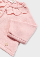 Cardigan tricot rosa con calzamglia neonata Mayoral Newborn - ErreGiModaBimbo