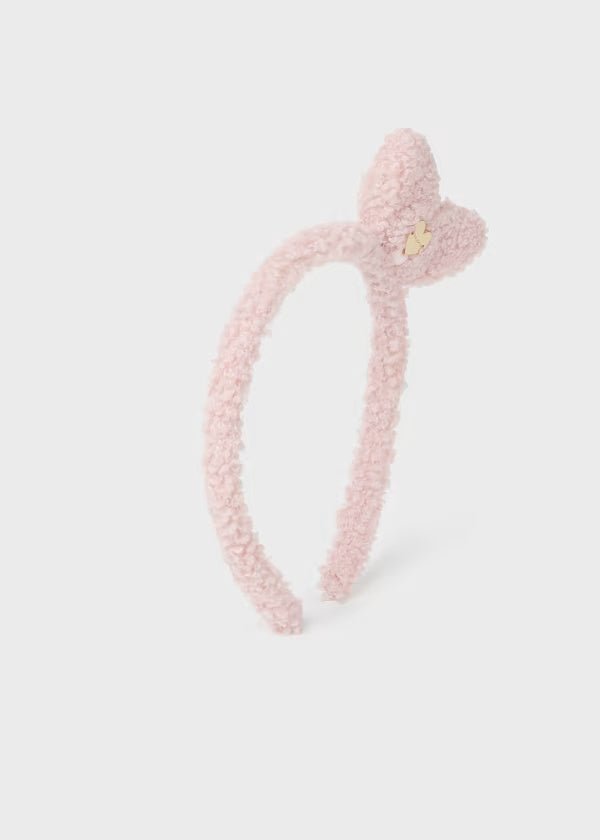 Cerchietto riccio teddy neonata Mayoral rosa - ErreGiModaBimbo