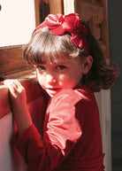 Cerchietto velluto rosso bambina Mayoral - ErreGiModaBimbo