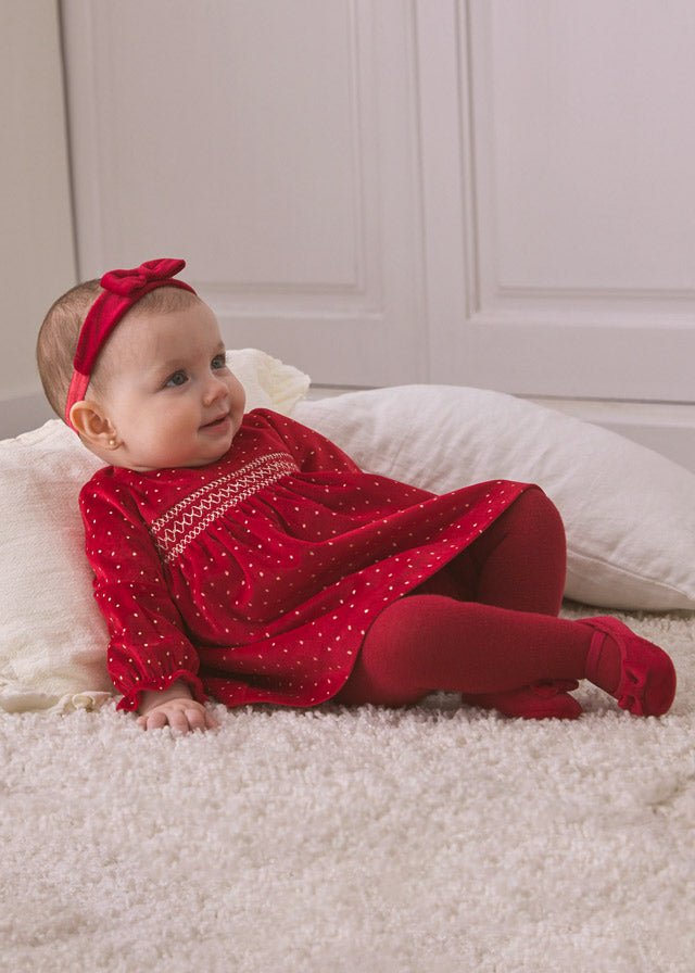 Collant calzamaglia basic neonata Mayoral Newborn rossa - ErreGiModaBimbo
