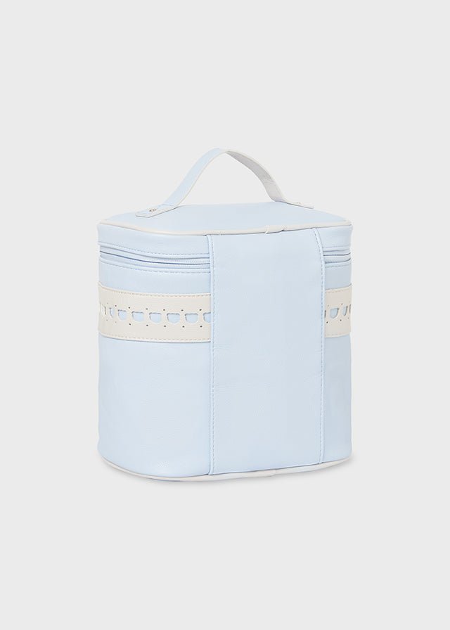 Compatta borsa termica Mayoral in ecopelle azzurra - ErreGiModaBimbo