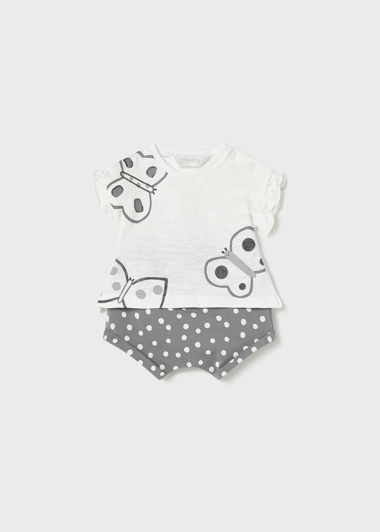Completo 2 pezzi neonata Mayoral Newborn - ErreGiModaBimbo