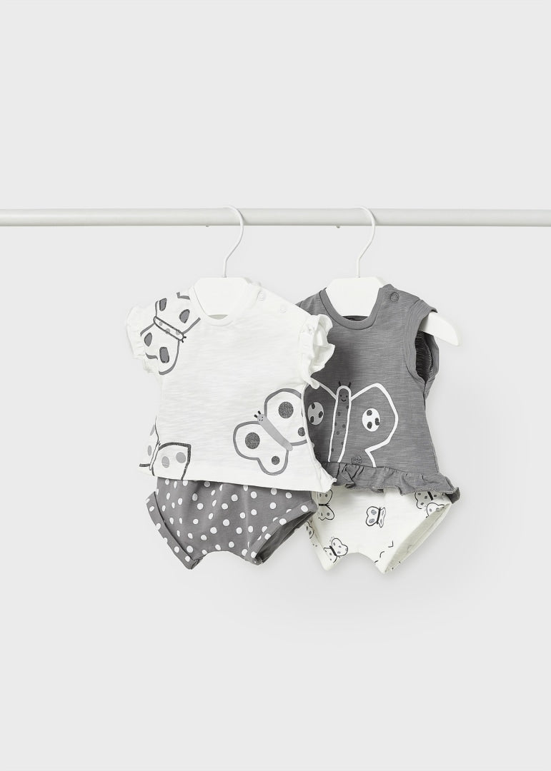 Completo 2 pezzi neonata Mayoral Newborn - ErreGiModaBimbo