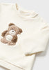 Completo 2 pezzi salopette velluto neonato Mayoral tema orsetto - ErreGiModaBimbo