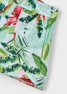 Completo blusa e pantagonna fresco cotone bambina Mayoral floreale Mayoral Verde
