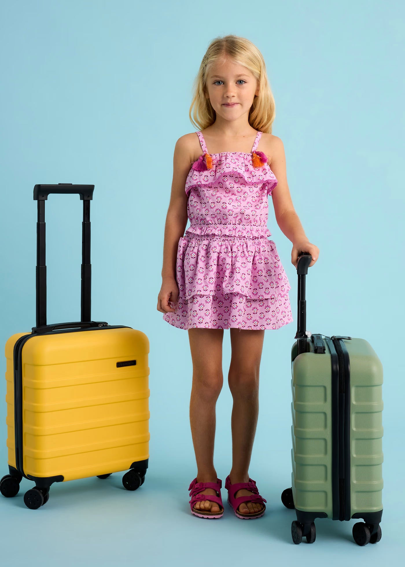 Completo gonna e top bambina Mayoral orchidea fantasia floreale Mayoral Orchidea