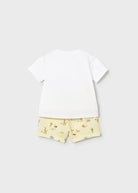 Completo neonato Mayoral Newborn safari giallo bianco o giallo e beige Mayoral 0-1 Mesi 55cm