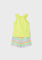 Completo shorts e maglietta gelato bambina Mayoral cefro multicolor Mayoral Citronella