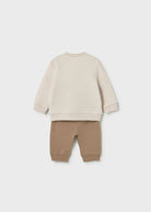 Completo tuta manica lunga neonato Mayoral Newborn Safari beige o giallo Mayoral 0-1 Mesi 55cm
