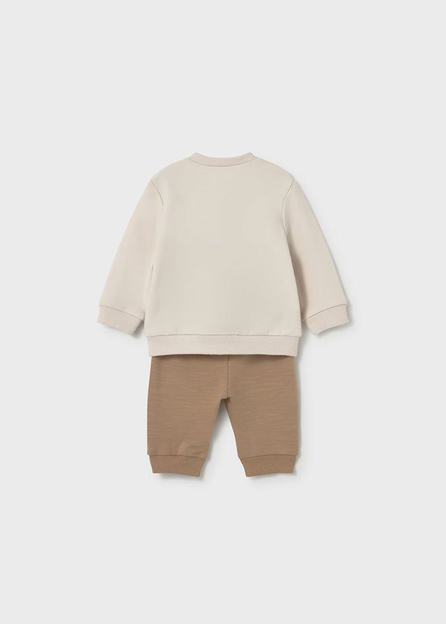 Completo tuta manica lunga neonato Mayoral Newborn Safari beige o giallo Mayoral 0-1 Mesi 55cm