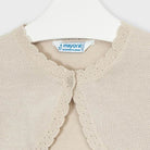 Copri spalle cardigan bambina Mayoral Beige - ErreGiModaBimbo