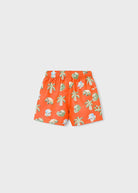 Logo Mayoral, abbigliamento mare bambino, stampa animali pixel