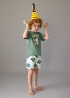 Costume bermuda bambini Mayoral con stampa monstertrack