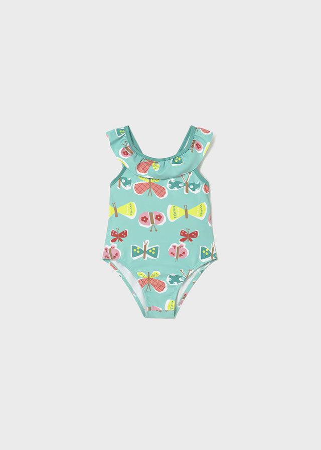 Costume intero neonata turchese con farfalle Mayoral Mayoral 6 Mesi 68cm