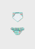 Costume neonata turchese farfalle con fazzoletto Mayoral Mayoral 6 Mesi 68cm