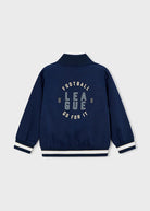 Felpa baseball bomber bambino Mayoral in blu marino Mayoral 2 Anni 92cm