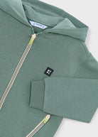 Felpa bambino verde alga Mayoral con cerniera Mayoral 2 Anni 92cm