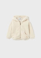 Felpa zip con cappuccio neonata Mayoral riccio cecio - ErreGiModaBimbo