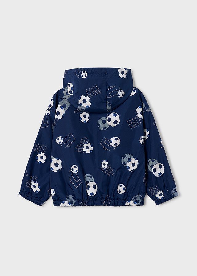 Giacca a vento bambino Mayoral - Stampa palloni calcio Mayoral 2 Anni 92cm