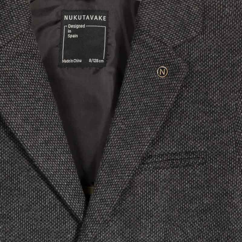 Giacca ragazzo Mayoral elegante tramata grigia - ErreGiModaBimbo