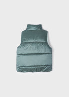 Giubbino smanicato reversibile bambina Mayoral verde - ErreGiModaBimbo