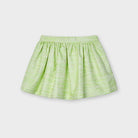 Gonna bambina Mayoral con pinces e tasche verde - ErreGiModaBimbo