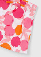 Gonna pantalone bambina Mayoral con fantasia geranio e arancio Mayoral 2 Anni 92cm