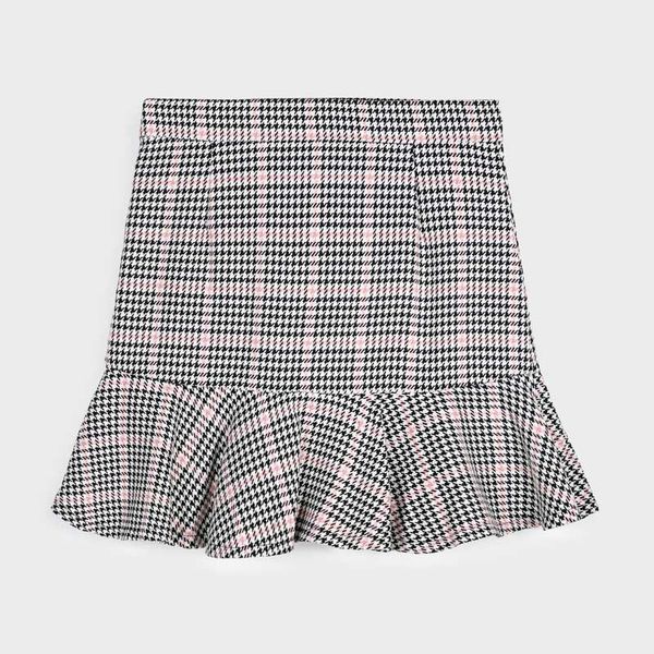 Gonna volant ragazza Mayoral stampa pied de poule - ErreGiModaBimbo