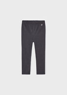 Leggings bambina Mayoral basic caldo cotone grigio piombo - ErreGiModaBimbo
