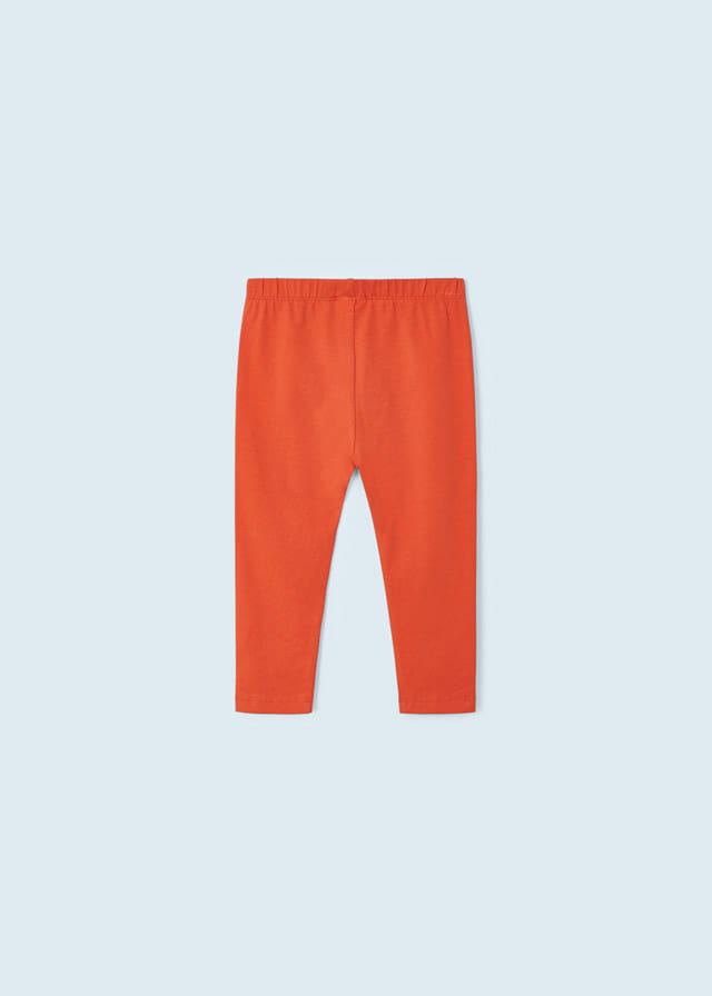 Leggings basico 3/4 corto bambina Mayoral arancio - ErreGiModaBimbo