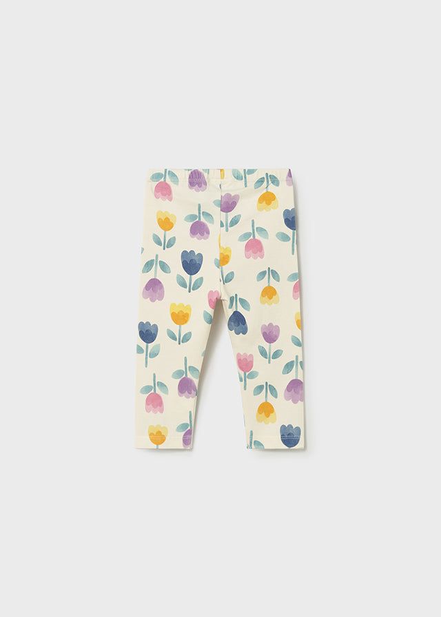 Leggings neonata Mayoral con motivo tulipani Mayoral 6 Mesi 68cm