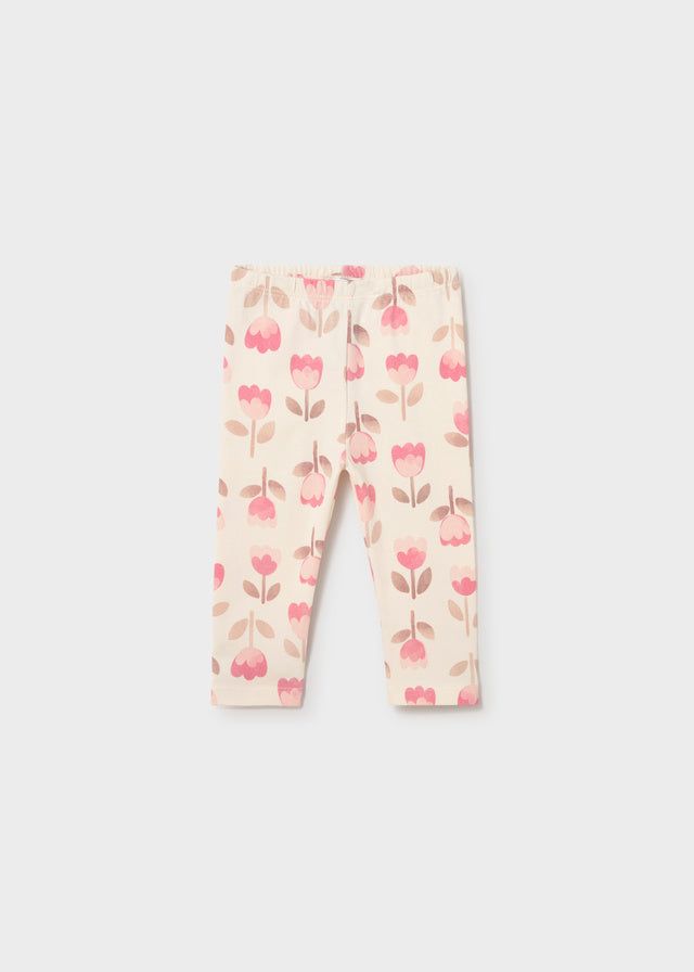 Leggings neonata tulipani rosa Mayoral Mayoral 6 Mesi 68cm