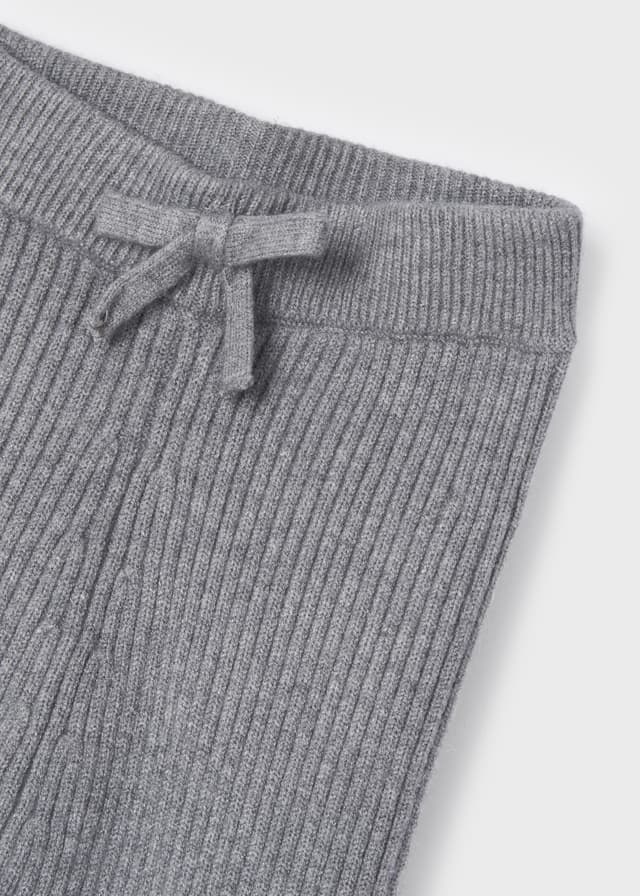 Leggings viscosa costine bambina Mayoral grigio - ErreGiModaBimbo