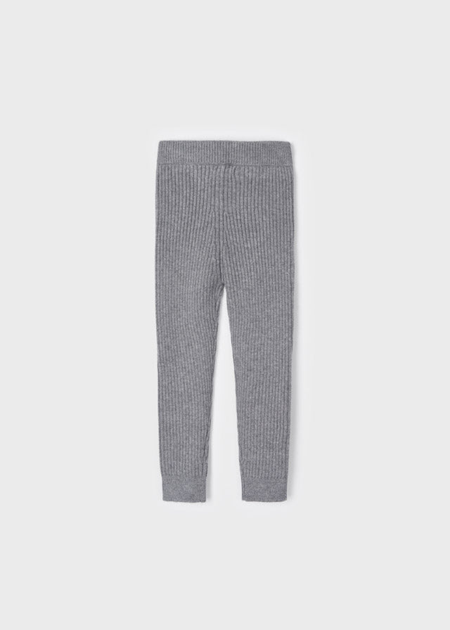 Leggings viscosa costine bambina Mayoral grigio - ErreGiModaBimbo