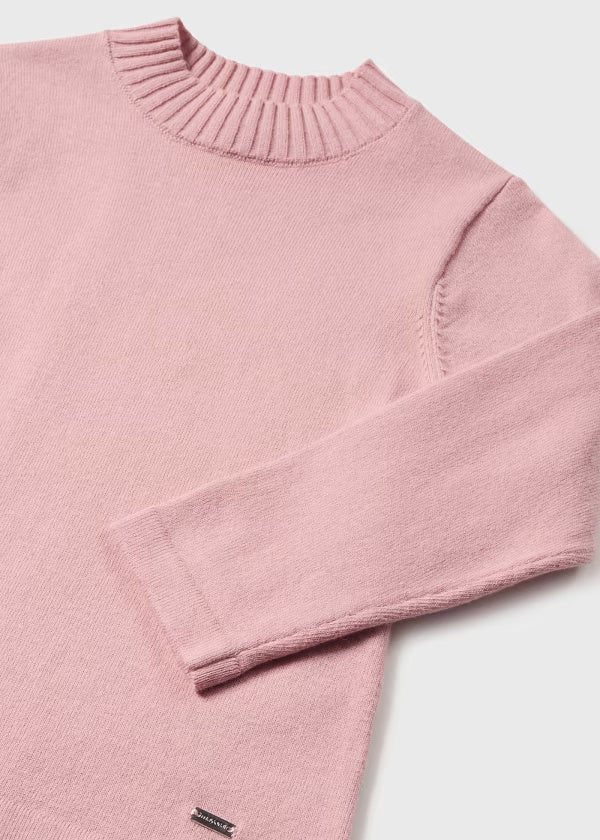 Lupetto tricot neonata Mayoral caldo cotone rosa - ErreGiModaBimbo