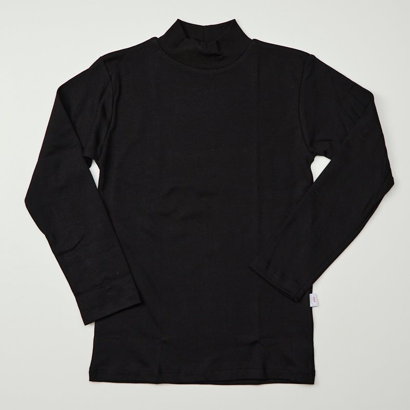 Maglia lupetto Unisex Caldo Cotone Nero - ErreGiModaBimbo