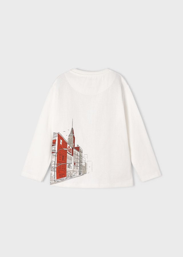 Maglietta bambino Mayoral grafica "London" - ErreGiModaBimbo