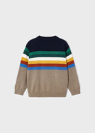 Maglione bambino Mayoral righe colorato - ErreGiModaBimbo