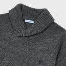 Maglione collo bambina Mayoral grgio - ErreGiModaBimbo