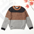 Maglione girocollo bambino Dodipetto tricolor di puro cotone - ErreGiModaBimbo