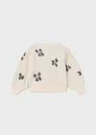 Maglione jacquard neonata Mayoral fantasia fiori - ErreGiModaBimbo