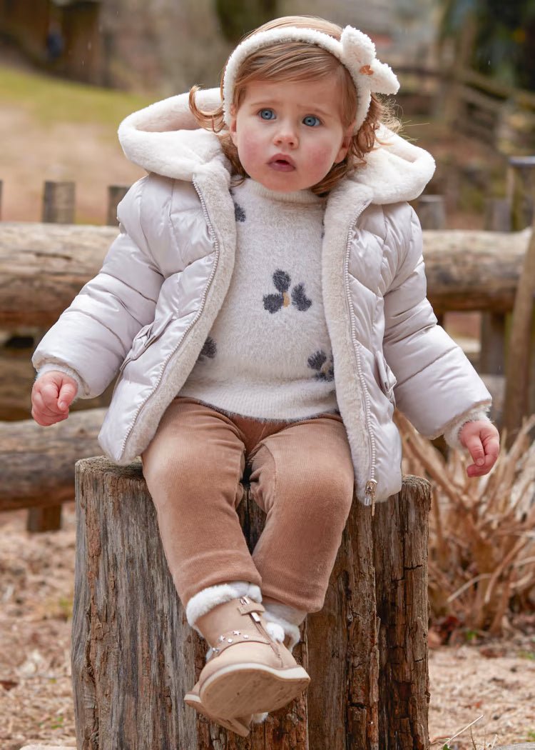 Maglione jacquard neonata Mayoral fantasia fiori - ErreGiModaBimbo